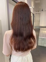ゲーム 原宿店(GAME)&nbsp;オレンジブラウンカラー /オージュア/髪質改善/前髪/韓国/顔周り
