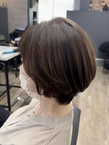 ヴィフ 大船(VIF)&nbsp;ヘアカラー/カット/ショートショートボブショートヘア白髪ぼかし