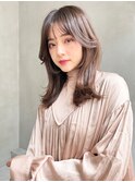 【ARTE表参道/青山】ロングレイヤー×透明感ベージュ×髪質改善