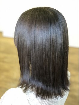 ヘアーメイク アイリータイム(HAIR MAKE irie time)の写真/《高品質/髪質改善》メテオトリートメントで髪の内部からしっかり補修し艶感ある指通りの良い美しい髪に！