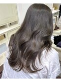 秋大人気!赤み消しグレージュカラー!