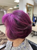 ヘアークラフト サン 住吉店&nbsp;[ヘアークラフトサン] 大人女性にも◎ピンクカラー