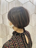 ビューティドレッセヤマノ 池袋パルコ(Beauty Dresse YAMANO)&nbsp;【白髪ぼかしハイライト】【ボブ】【ショートボブ】