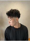アップバングショートスパイラル