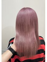 ヘアーブレイス(hair brace)&nbsp;ブリーチ1~2回ハイトーンピンクstylist聖斗