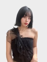 ユーフォリア 青山(Euphoria)&nbsp;20代30代大人美人小顔ブリーチなし韓国ヘアアッシュブラック