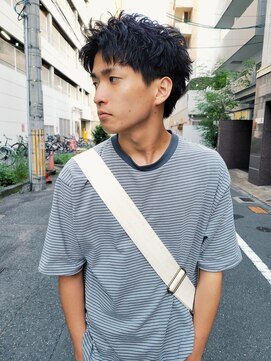 ヘアガーデン オフ(hair garden off) "動く"スパイキーショート