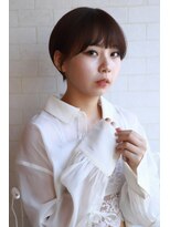 ヘア ルミナス バイ フォルテ(HAIR LUMINAS by FORTE) 髪質改善/韓国/レイヤーカット/オリーブベージュ/ショート