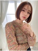 大人ショートボブ×ナチュラルボブ×ミニボブデザインカラー