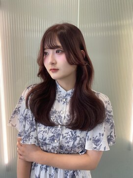 ボタン ハカタ(VOTAN hakata) 暖色カラー/トレンド韓国ヘア/顔周りカット