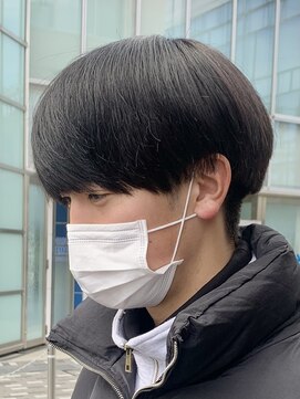 オーガニック アトリエ 大宮(organic+atelier) 10代20代刈り上げナチュラルマッシュショート