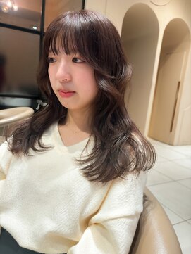 マーシィ(MARCIE) 【natsumi】ベージュカラー:ブリーチなしダブルカラー