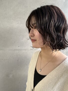 プッティ (putti) bob×perm