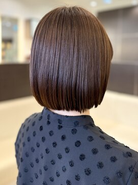 ヴィサージュ ギンザ VISAGE GINZA マロンカラーボブ