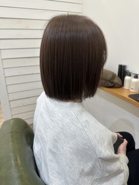 グリーンルームセカンド 結城店(GREEN ROOM. 2nd) グレージュ×髪質改善トリートメント