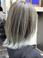 アルファ(alpha)&nbsp;クラゲヘアー/オリーブグレー/黒髪/ココアベージュ/小顔/松戸駅