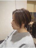 丸みショートで柔らかい印象に【錦糸町 ショート】