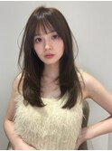 ヘーゼルベージュ&大人レイヤー