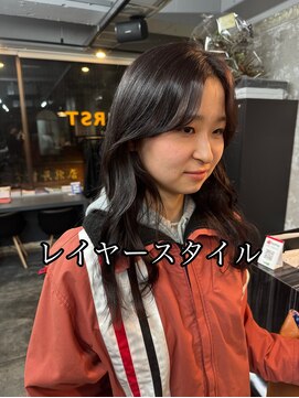 コワファーストナガサキシャンプーボーイ(COIFF1RST NAGASAKI SHAMPOO BOY) 長崎　韓国/レイヤーカット/顔周り