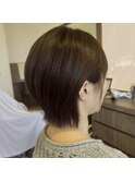ショート・くびれショート【髪質改善・ブリーチ・酸性】