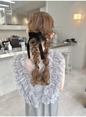 ふわっとツインアレンジ/お呼ばれヘア