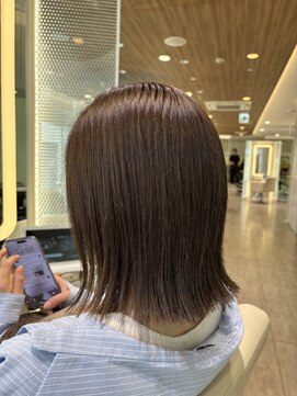 エアー 福岡(AIR) ツヤ感外ハネボブ