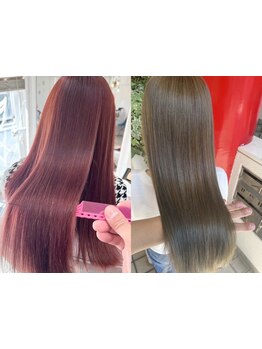 丁寧なカウンセリングでお悩み/髪質/クセをしっかりキャッチ。豊富に取扱うTRの中からあなたに合ったケアを