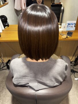 髪質改善marshuオリジナルストレート/梅田/東通り/132