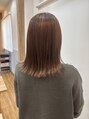 アグ ヘアー ラクエ 二戸店(Agu hair laque)&nbsp;ブリーチなしハイライト。全体ベージュ系のお色になってます。