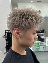 イーラ 2d(era)&nbsp;スパイキーショート　刈り上げ　ツイスト　メンズ　眉毛