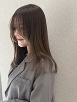 シーク 天神(SEEK)&nbsp;グレージュ/透明感カラー/ブリーチ無し/トリートメント