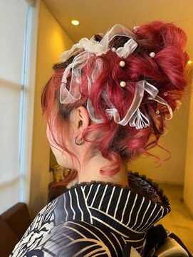 ラプチャー(RAPTURE) 成人式ヘアセット