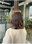 ブリーチなしオリーブベージュ