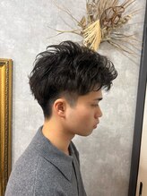 エアグローヴォルツー(air glow vol.2)&nbsp;スパイキーショートパーマ