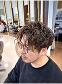 【メンズスタイル】メンズショート×ツイストスパイラルパーマ