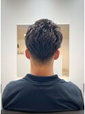 毛流れ刈り上げスタイル