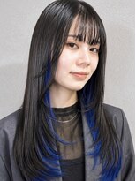 エストアール フクオカ 福岡博多店(est-r. Fukuoka)&nbsp;レイヤー/インナーカラー/韓国風/博多美容室