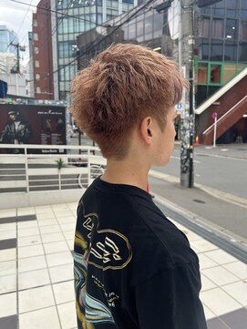 ソレイユトウキョウシブヤ(SOLEIL TOKYO shibuya) スパイキーショートハイトーンメンズブリーチ