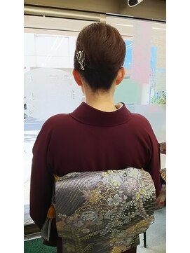 美容室ゆふー 和装アップ