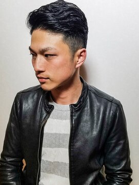 コルソ ケーツー 梅田 茶屋町(corso k-two) 【corso】ウェット刈り上げオールバック【茶屋町】