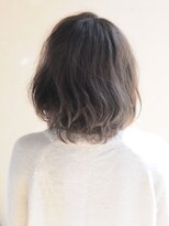 ヘアリゾート ディアリウム(Hair Resort DEARIUM)&nbsp;くせ毛風のやんわりボブ 【町田　美容室】