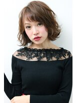 ウィル 都島店(WiLL) 【WiLL】透明感×外ハネ波ウェーブボブ