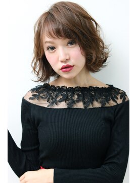 ウィル 都島店(WiLL) 【WiLL】透明感×外ハネ波ウェーブボブ