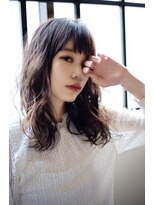 ラべリー 池袋(LOVELEY)&nbsp;ゆるふわミディアム  ヘアカラー　【池袋】