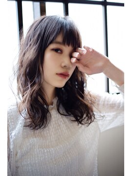 ラべリー 池袋(LOVELEY) ゆるふわミディアム  ヘアカラー　【池袋】