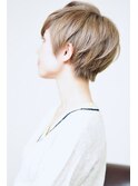 【ＳＬＡＳＨ】丸みショート☆ マニッシュなマッシュショート☆