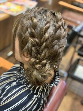 ヘアースタジオ ビームス 西江井ヶ島店(Hair Studio BEAMS) アレンジ