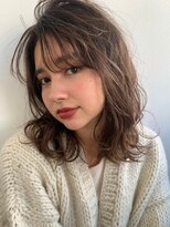 サロンド ハル 国分寺店(salon de HALU)&nbsp;透明感ゆるふわ小顔ロングボブ[国分寺/国分寺駅/国分寺/国分寺