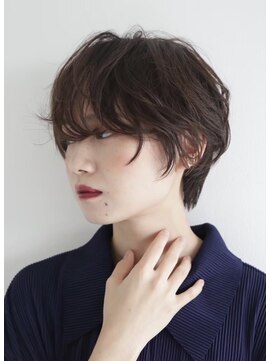 エヌ トーキョー(enu TOKYO) なめらかマッシュショート　デジタルパーマ