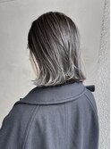 【Marl】グレージュカラー×切りっぱなしボブ
